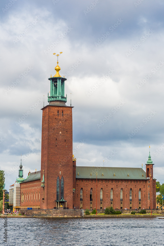 City Hall castle in Stockholm, Sweden