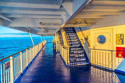 ferry Stena Spirit, ship standing in the terminal Kwiatkowski in photo