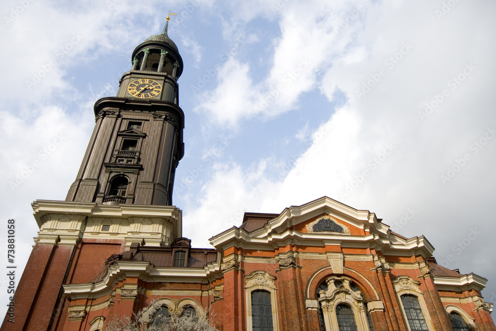 Fototapeta premium St. Michaelis (Michel) - Hamburg