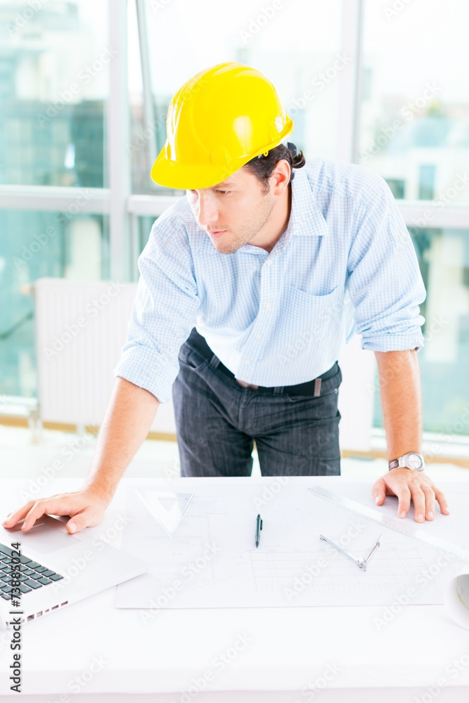 Architect at work Architect at work