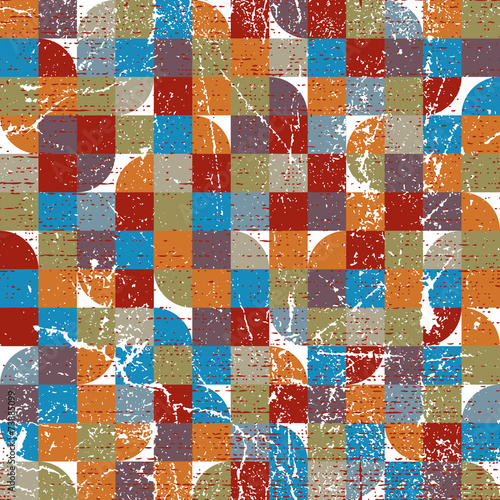 Vector geometric colorful t...