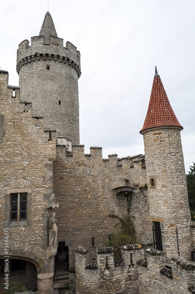 Medieval castle.
