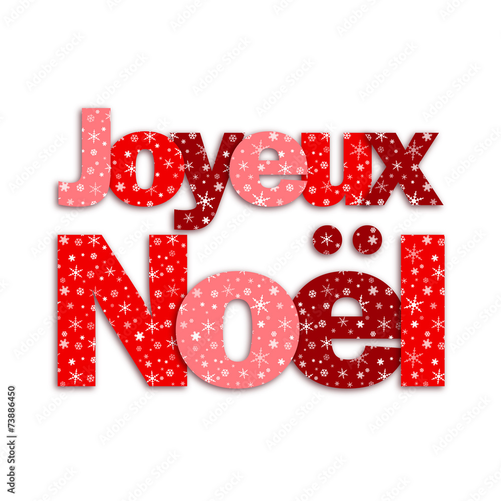 Joyeux Noël (lettres flocons de neige texte) Joyeux Noël (lettres flocons de neige texte)