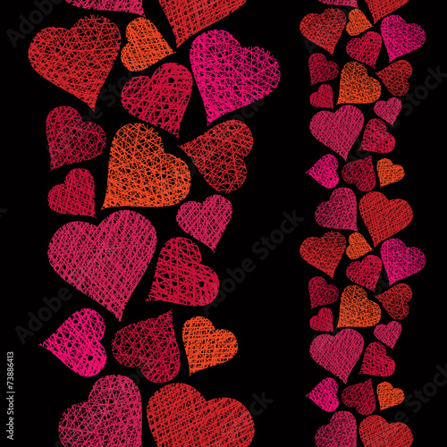 Love theme seamless backgro...