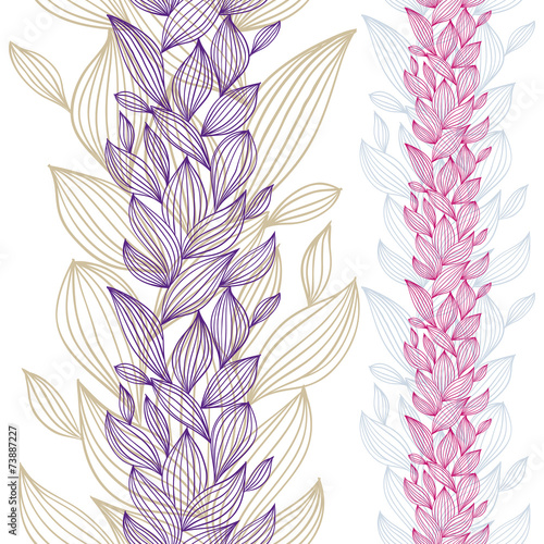 Beautiful floral seamless p...