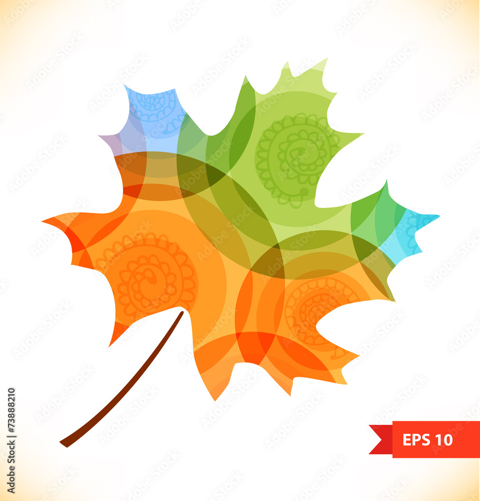 multicolor maple leaf multicolor maple leaf