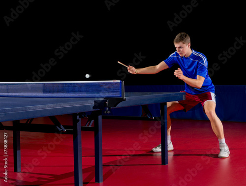 Table tennis player