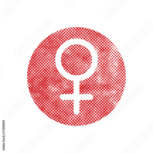 Female symbol Venus vector ...