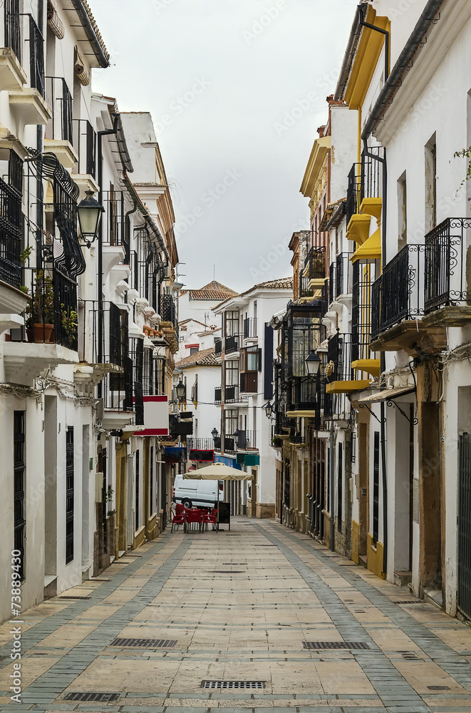 street in Ronda, Spain