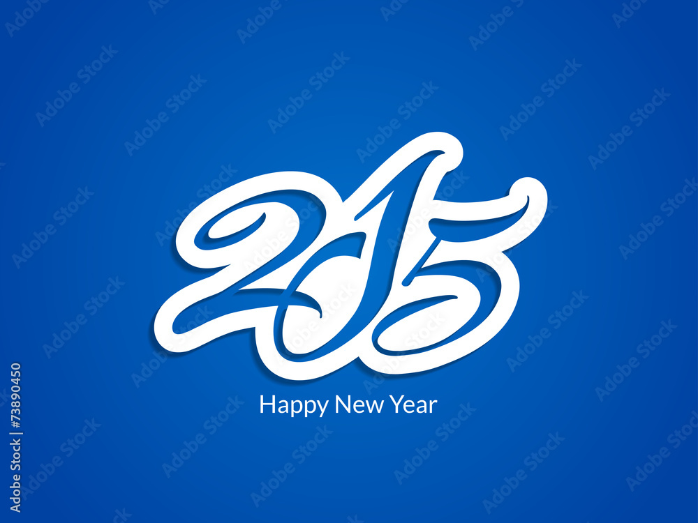 happy new year 2015 background design.