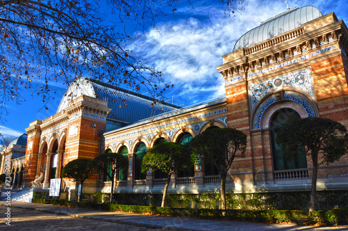 Madrid, Palacio de Velázquez, Parque del Retiro, siglo XIX photo