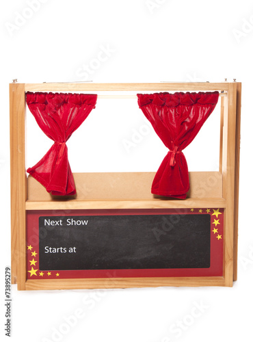 Childrens puppet show theatre toy