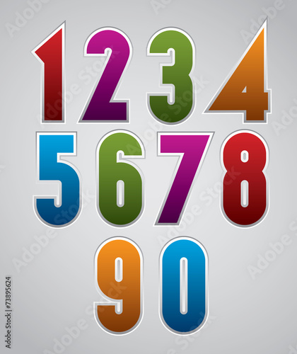 Colorful glossy decorative ...