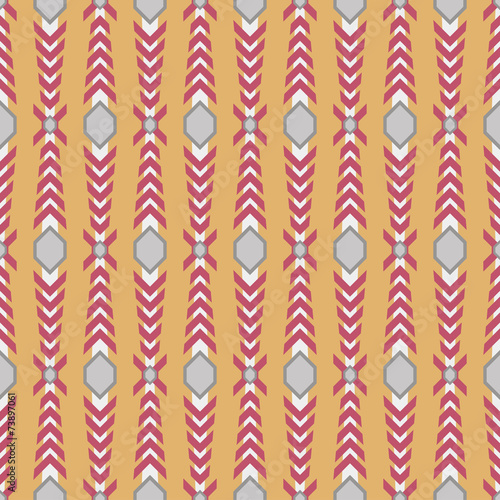 Seamless pattern with knight armor elements