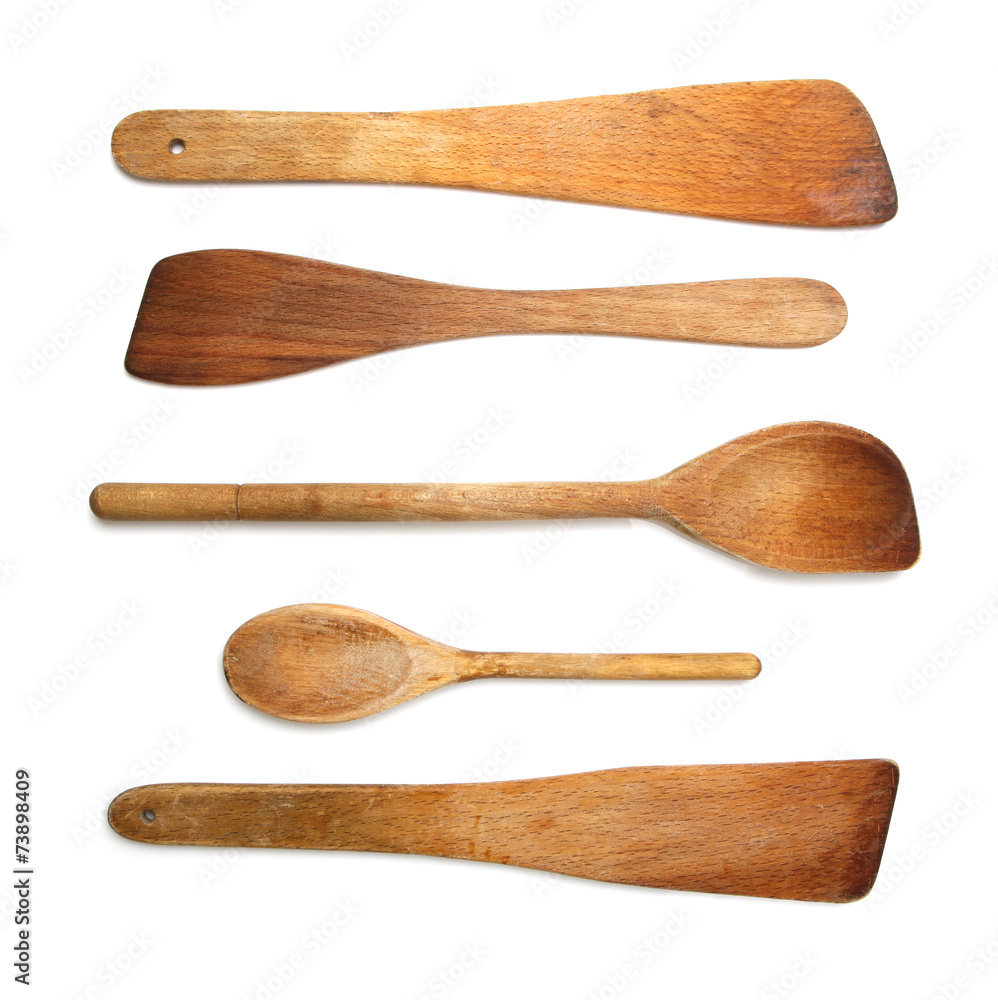 Old Wooden Spoons and Stirrers Old Wooden Spoons and Stirrers