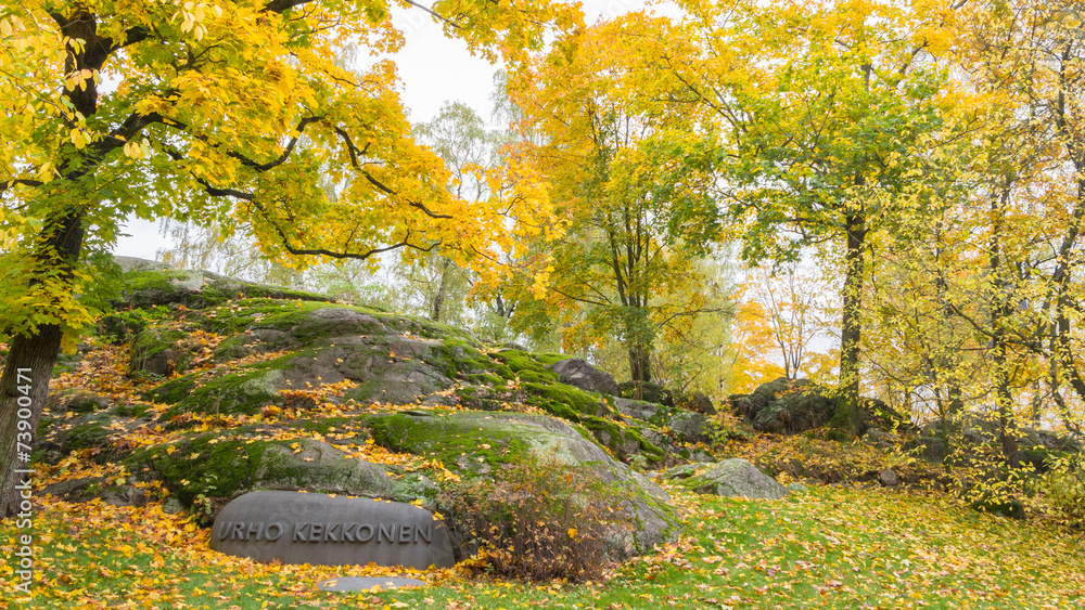 Park in Helsinki Finland