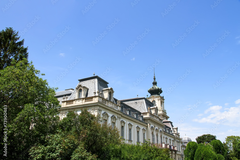 Berühmtes Schloss in Keszthely