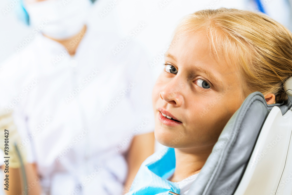 Fototapeta premium Oral cavity inspection