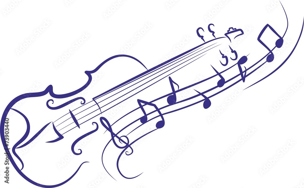 Obraz premium Скрипка