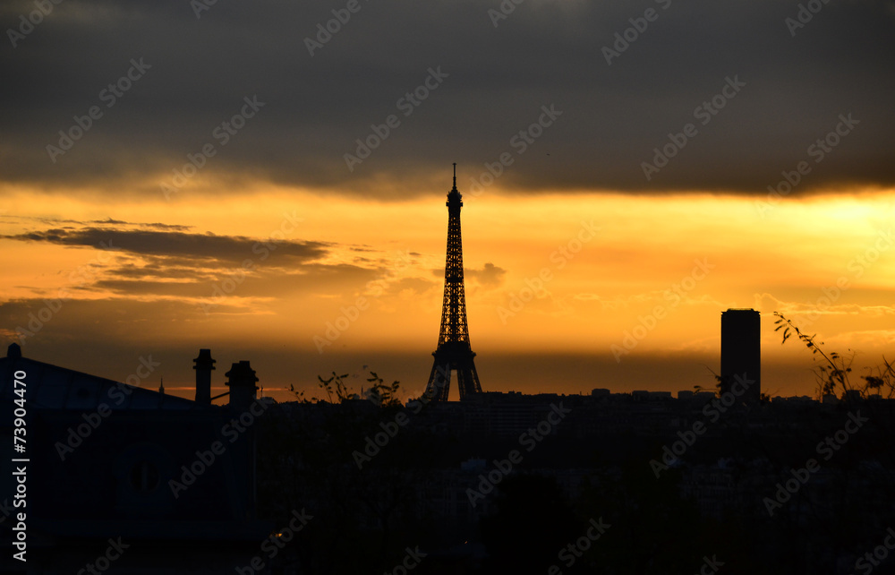 toue Eiffel à Paris