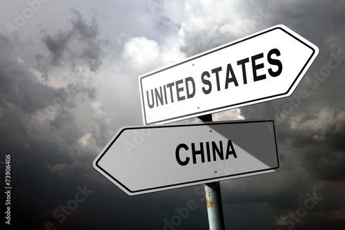 United States and China directions