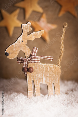 Weihnachtlicher Elch