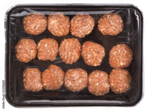 Packed meat balls