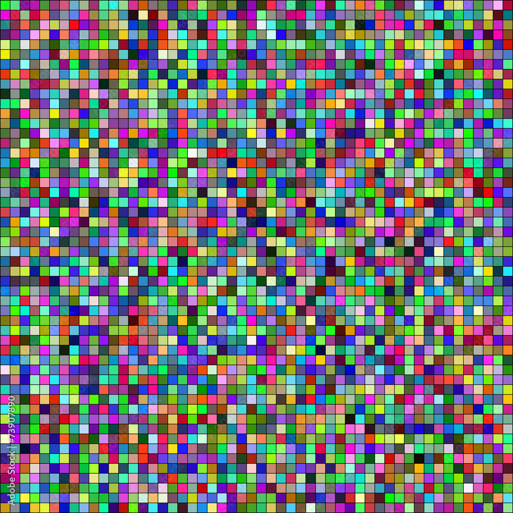 Abstract digital colorful pixels seamless pattern background