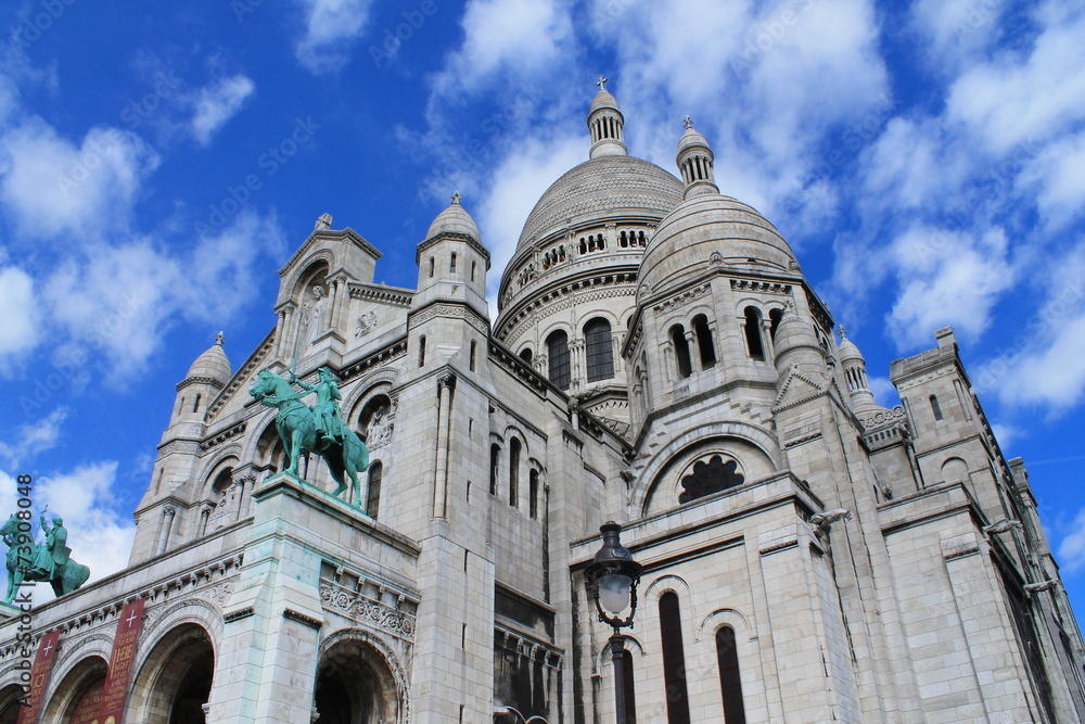 Basilique Sacré Coeur à Paris, France