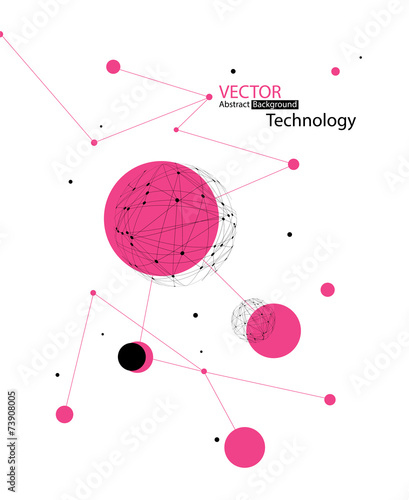 Abstract Technology Background Design