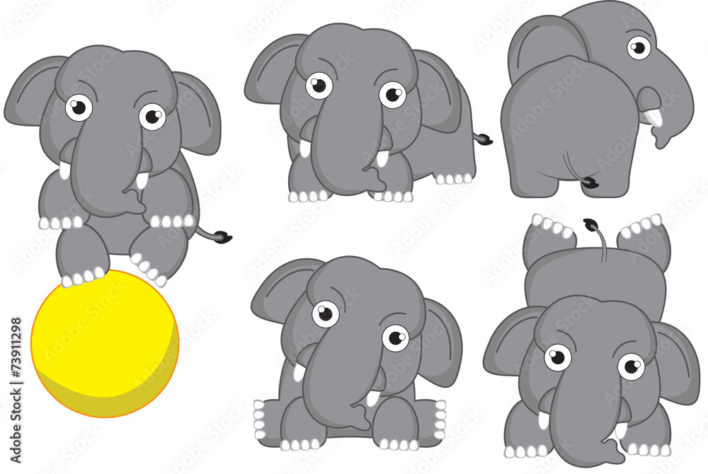 Elephant Stock Vector | Adobe Stock