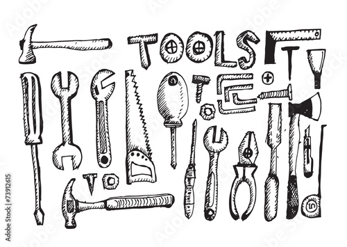 Tool Set Hand Draw