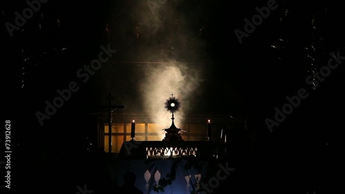 Adoration. Adoration of the Blessed Sacrament