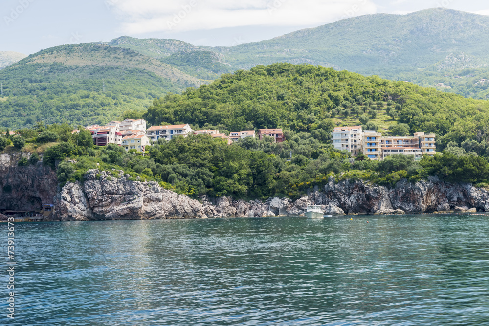 Montenegro beach resort of the Adriatic Sea