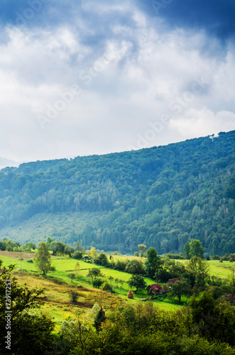 the green mountains