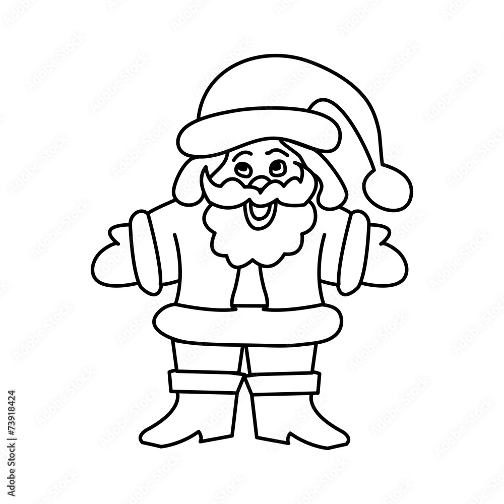 santa claus vector