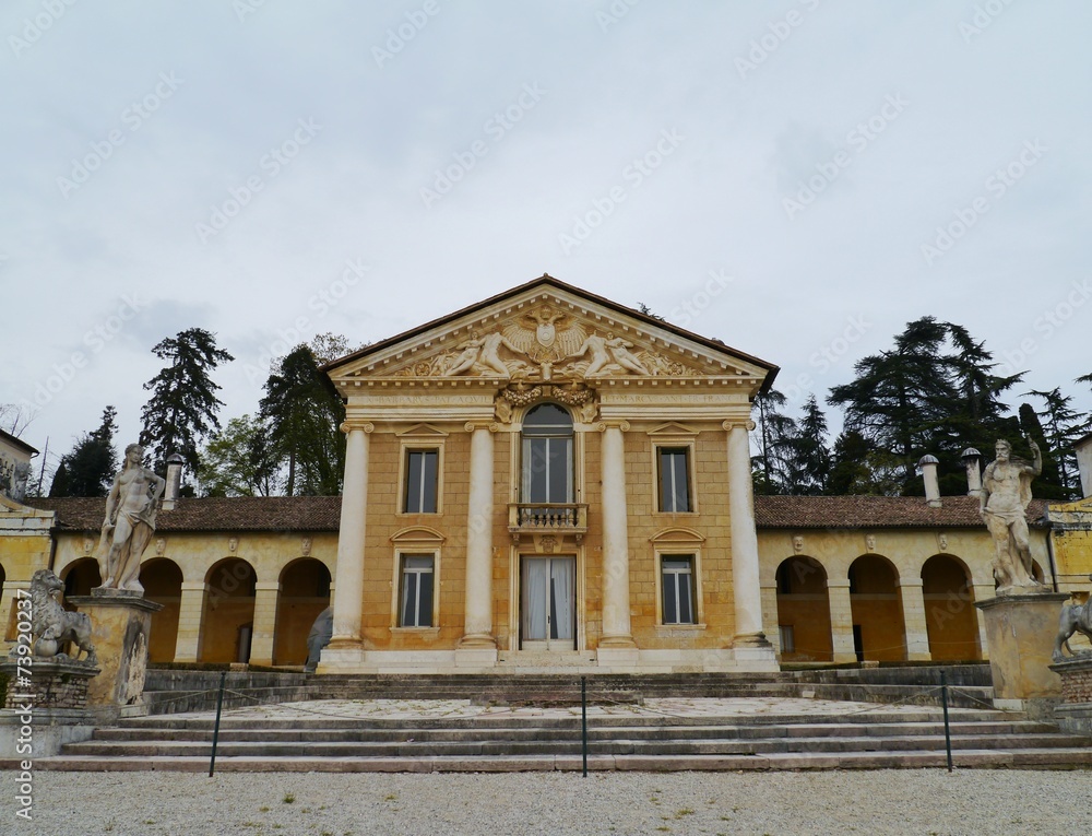 Villa Barbaro or the Villa di Maser in Italy
