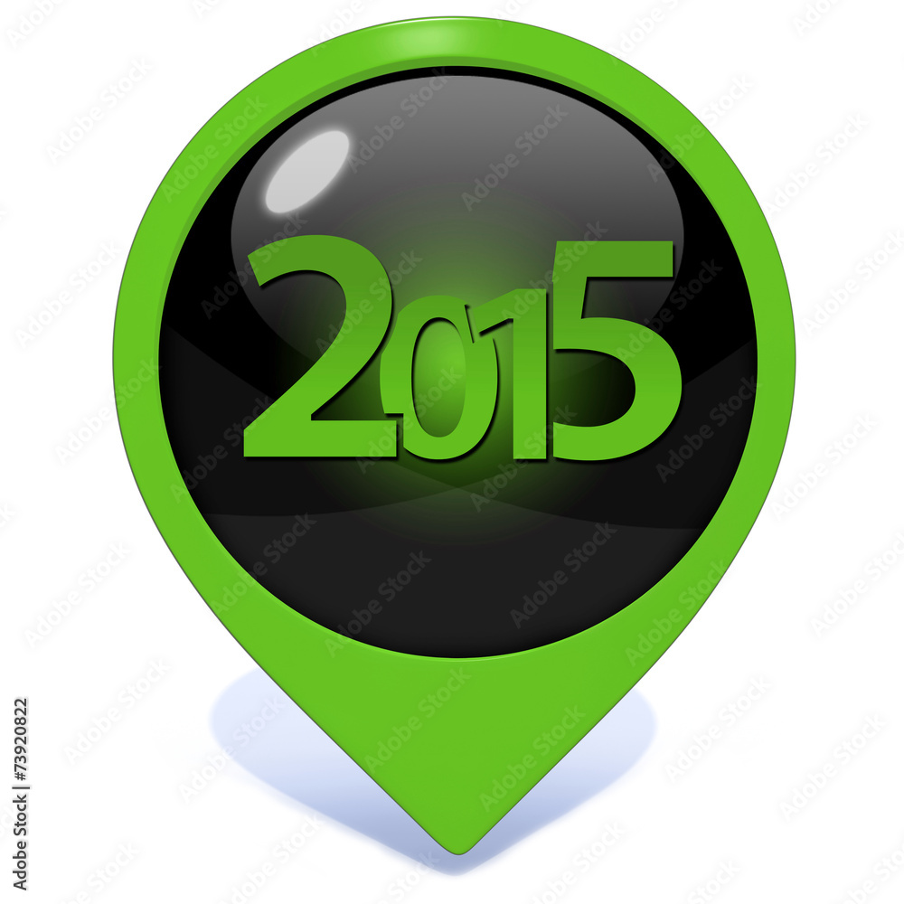 2015 pointer icon on white background 2015 pointer icon on white background