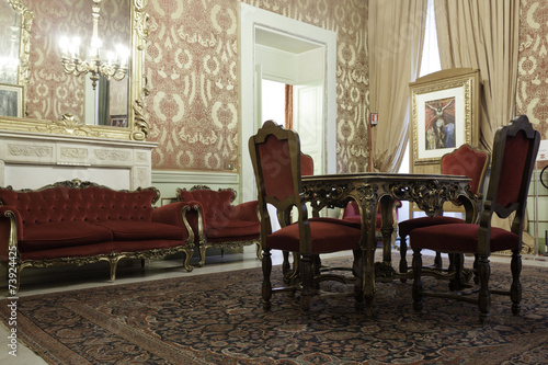 salotto tipico italiano