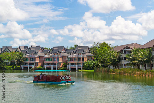 boat on lake 1