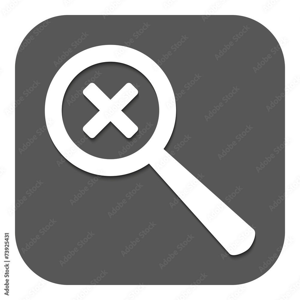 Fototapeta premium Magnifier Glass. Search icons. Vector