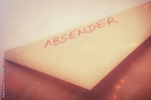 Absender...