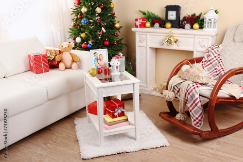Beautiful Christmas interio...