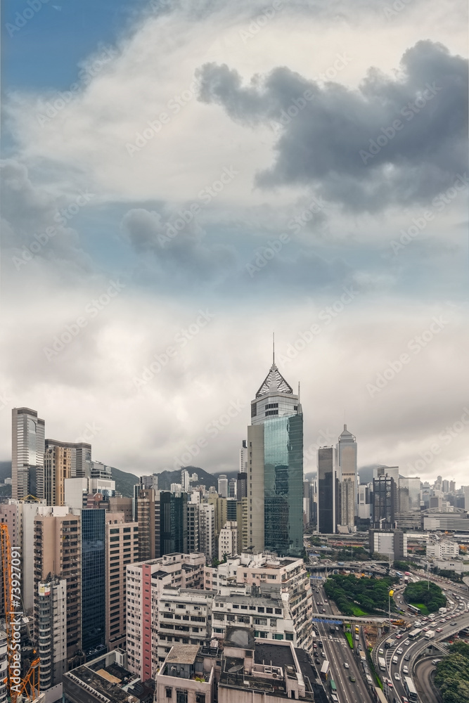 Cityscape of Hong Kong