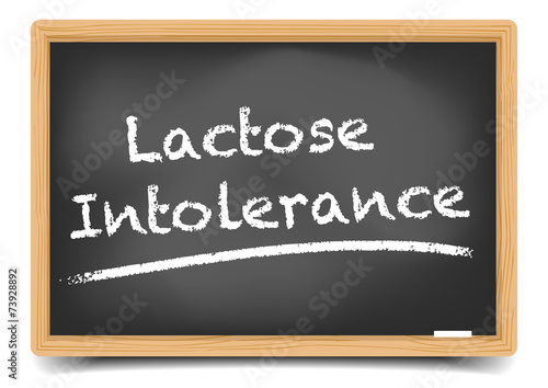 Blackboard Lactose Intolerance