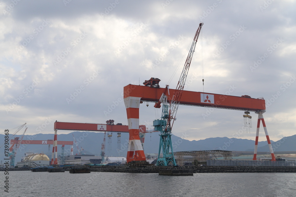 Fototapeta premium 造船所