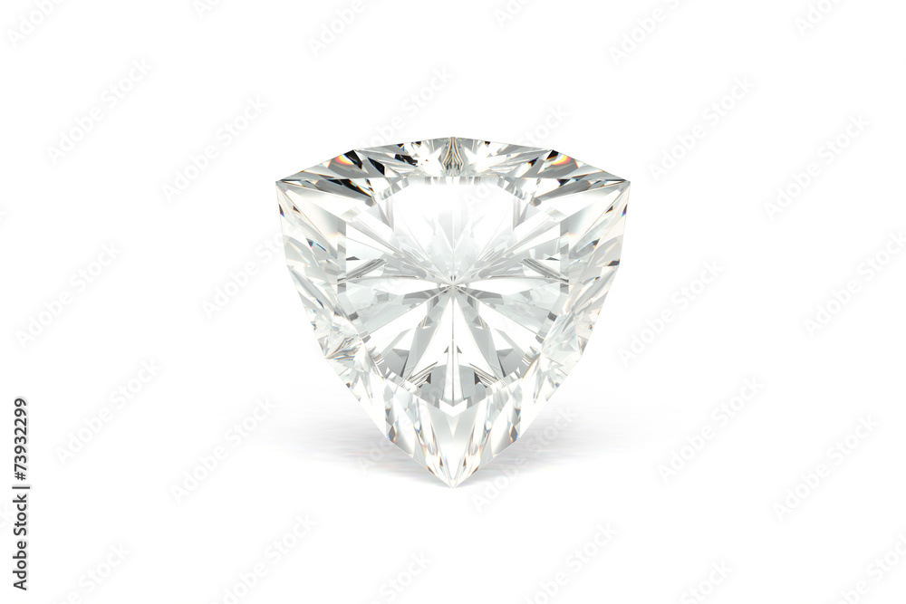 Diamond, White Background Diamond, White Background