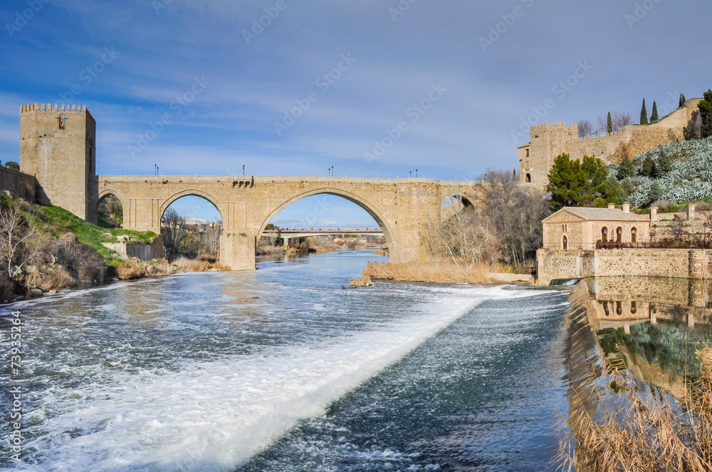 Bridge of San Martin, Toledo (Spain)