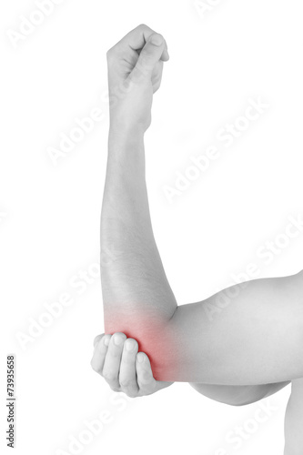 Elbow pain. © Eskymaks