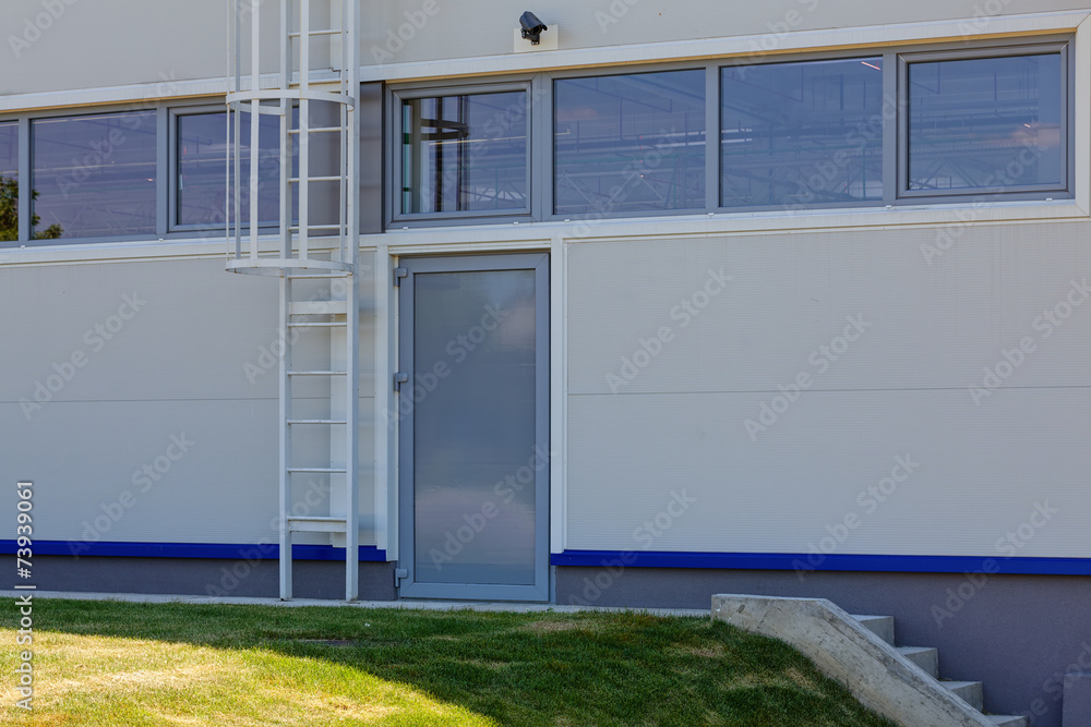 Fototapeta premium aluminum facade